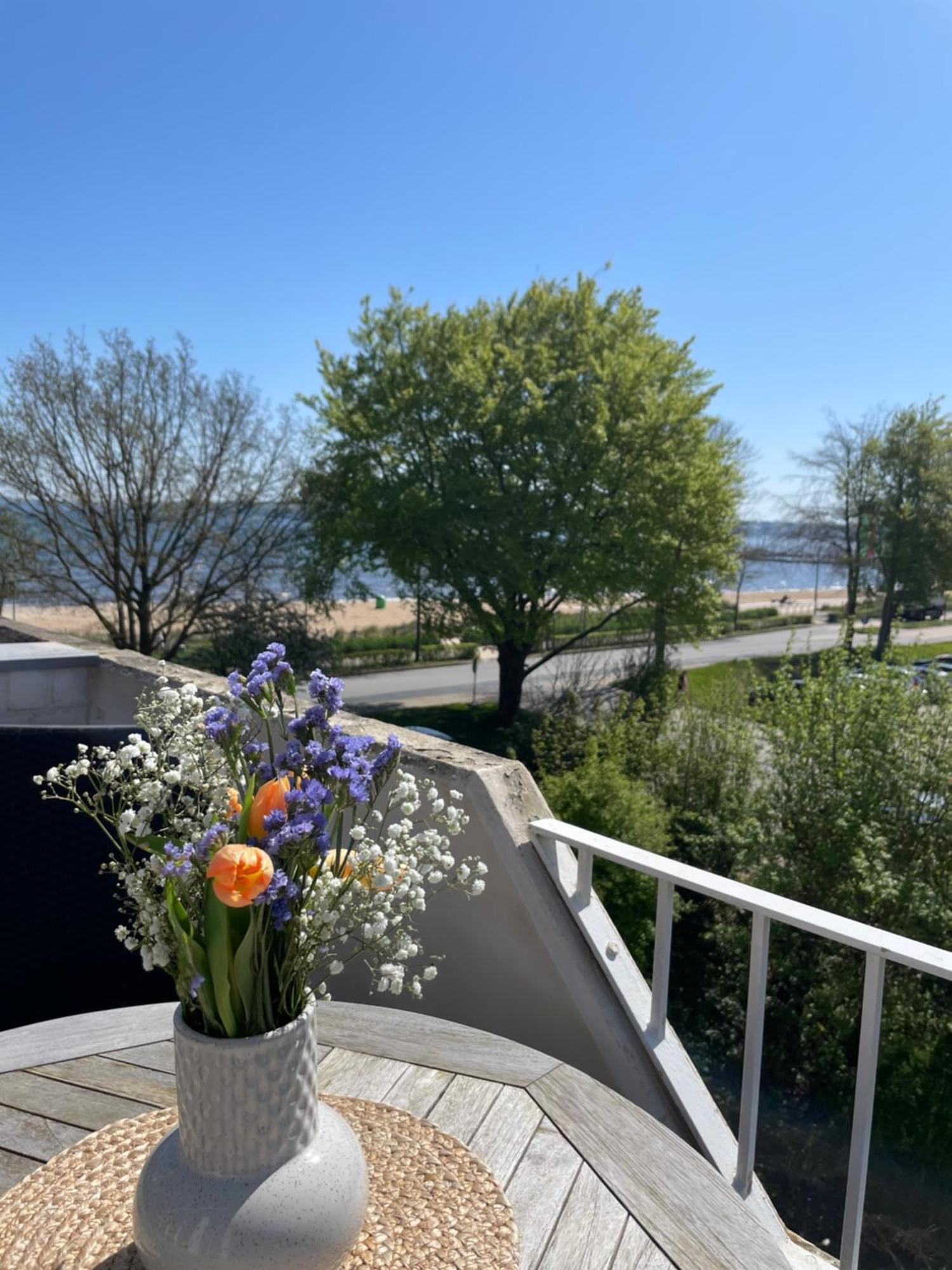 Strandliebe - Fewo Mit Meerblick Harrislee Exterior photo