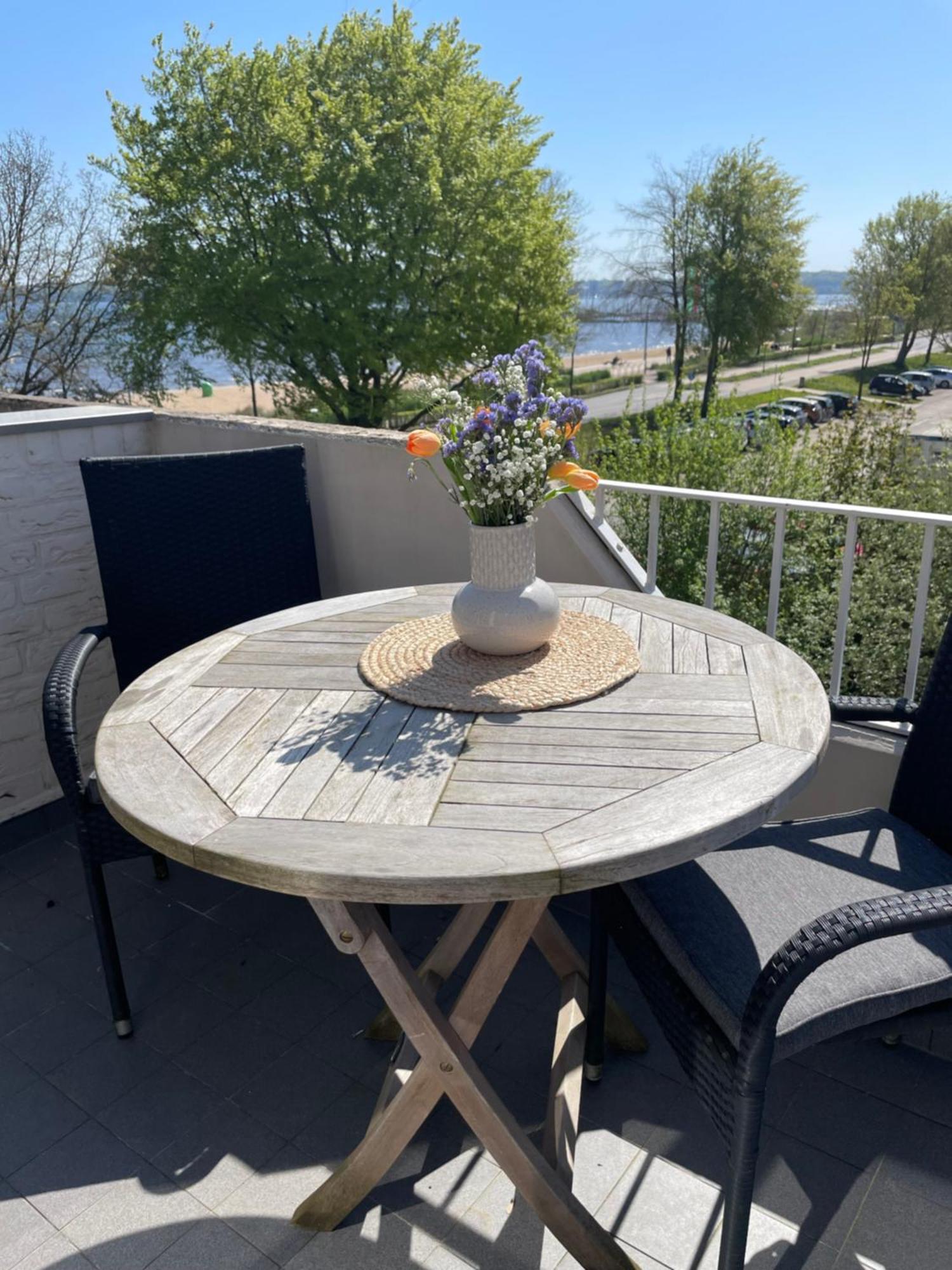 Strandliebe - Fewo Mit Meerblick Harrislee Exterior photo